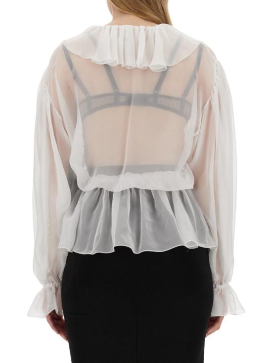  돌체앤가바나 블라우스 F79FGT FU1ATW0800 White - DOLCE & GABBANA