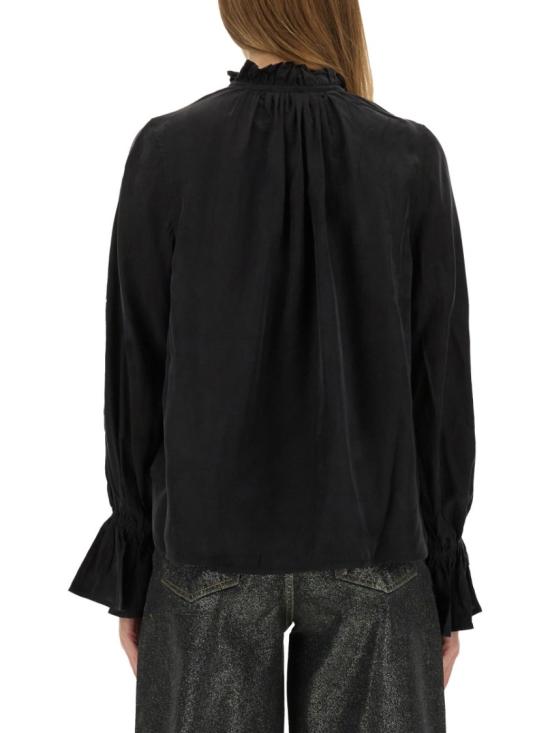 25FW 가니 탑 W0856 099 Black - GANNI
