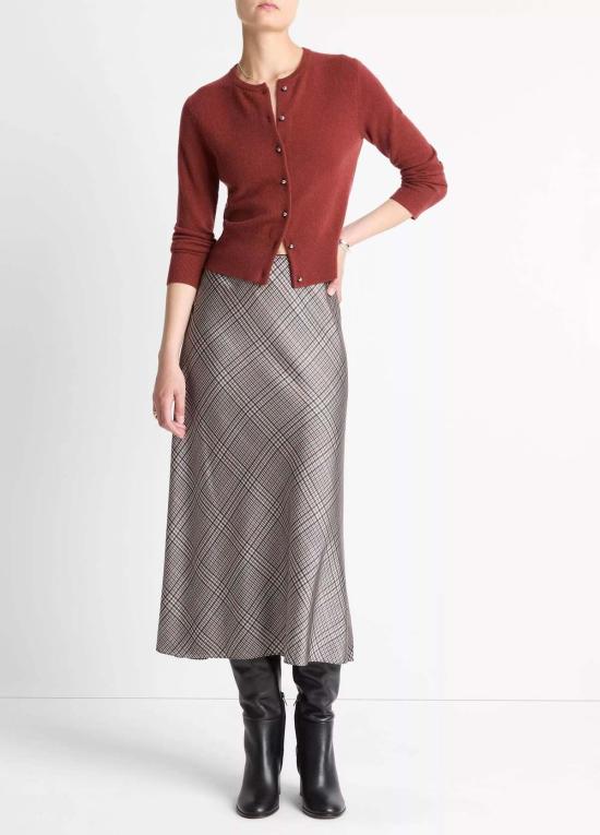  빈스 가디건 메탈 버튼 카디건 - VINCE