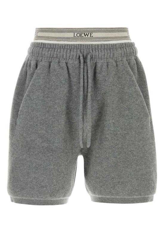 25FW 로에베 숏팬츠 H526Y1NK05 GREYMELANGEWHITE