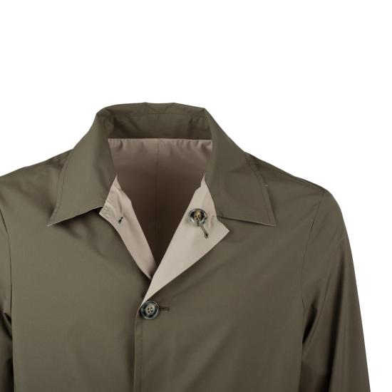  발바 자켓 41150 V BEIGE GREEN - BARBA