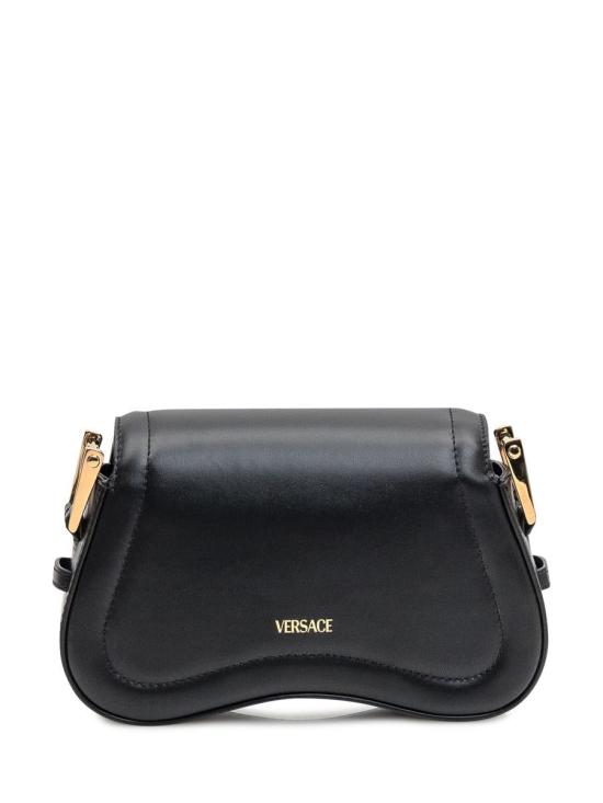 25SS 베르사체 크로스백 10191971A13018 1B00V Black - VERSACE