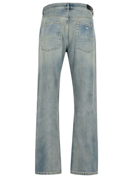 25FW 아미리 스웨이드 스트레이트 데님 MX1 진 AMDNGH1085 ANTIQUE INDIGO Blue - AMIRI