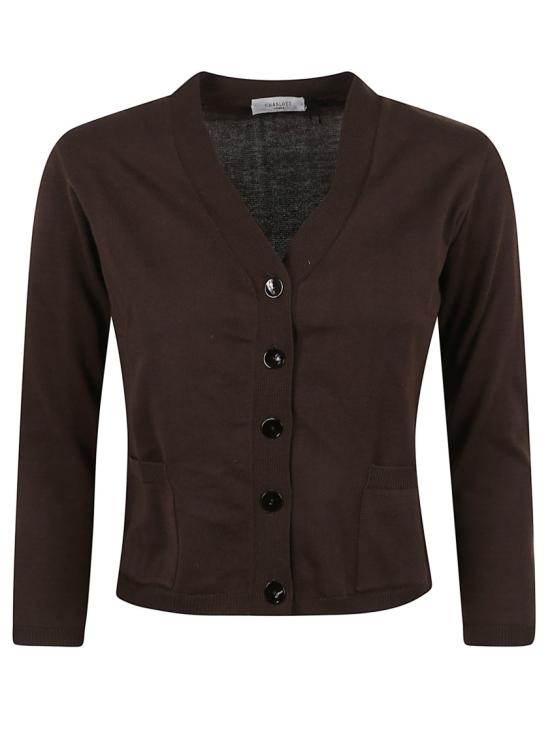 25SS 샬롯 가디건 8607 Brown