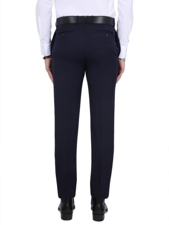  알렉산더 맥퀸 스트레이트 팬츠 735205 QVU894260 Blue - ALEXANDER MCQUEEN