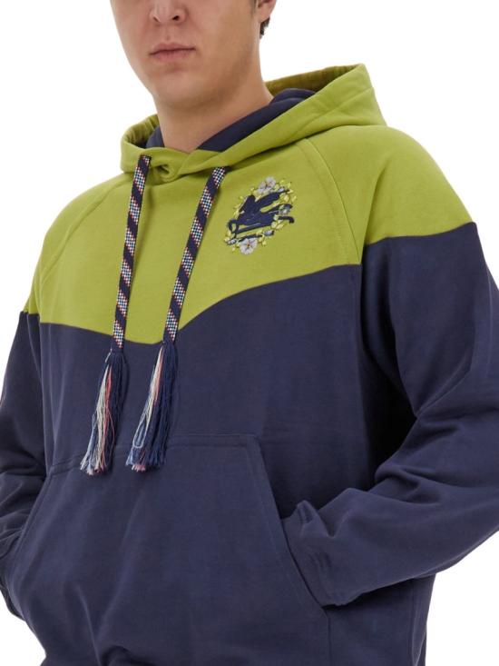  에트로 후드 티셔츠 MRMB0001 AR201B0339 Green - ETRO