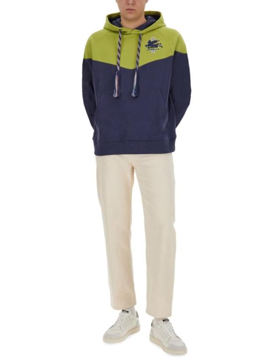  에트로 후드 티셔츠 MRMB0001 AR201B0339 Green - ETRO