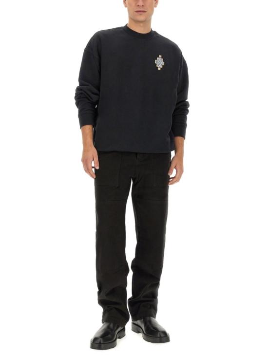  마르셀로 불론 데님 팬츠 CMCA180 F23FAB0011010 Black - MARCELO BURLON