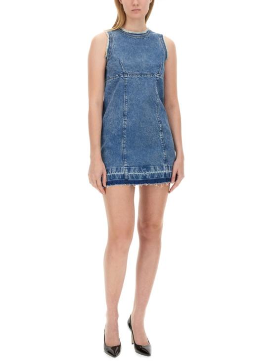  모스키노 데님 원피스 04018221 1282 Blue - MOSCHINO