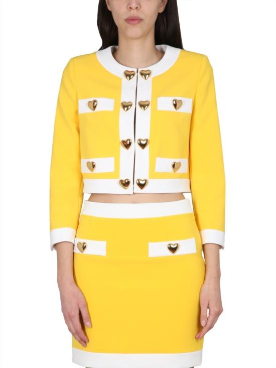  모스키노 자켓 05250424 4028 Yellow