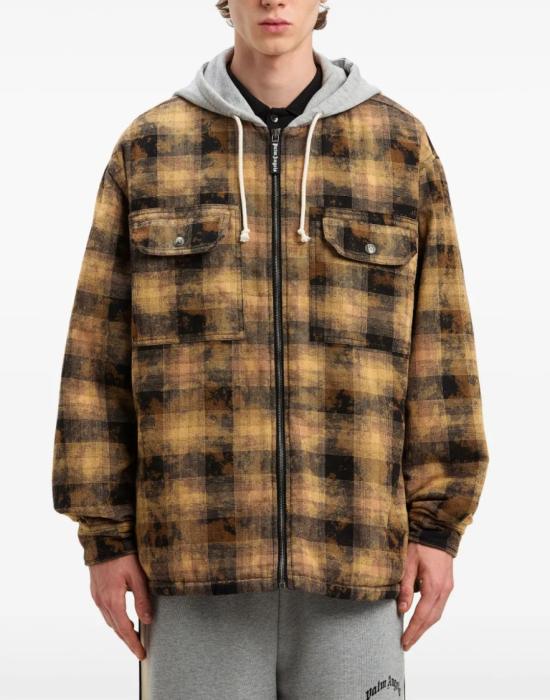 25SS 팜앤젤스 자켓 PMES038S25FAB0016003 Brown - PALM ANGELS