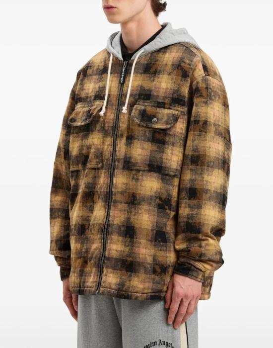 25SS 팜앤젤스 자켓 PMES038S25FAB0016003 Brown - PALM ANGELS