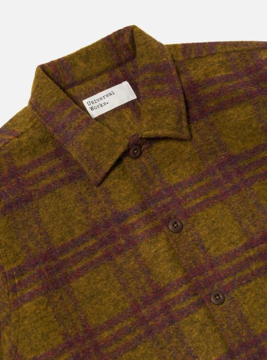  uw 긴팔 셔츠 유니버설 웍스 피로  댐 체크 - OTHER BRANDS