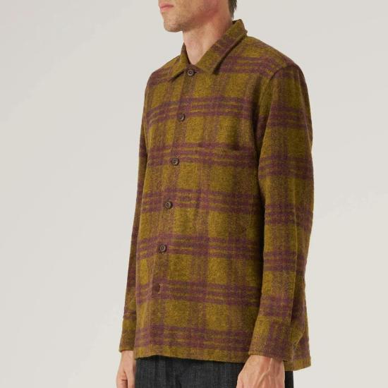  uw 긴팔 셔츠 유니버설 웍스 피로  댐 체크