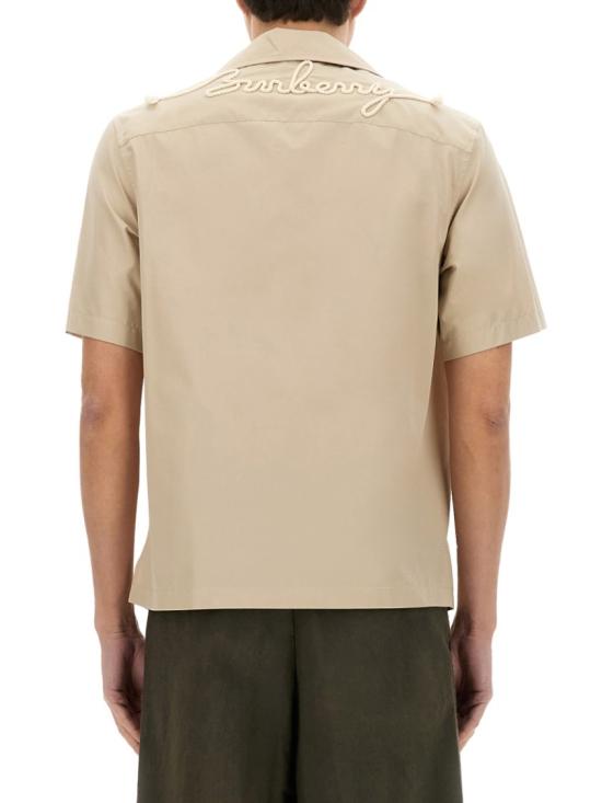  버버리 반팔 셔츠 8106371 B9103 Neutrals - BURBERRY