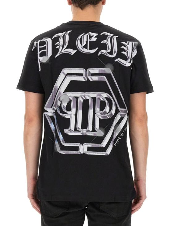  필립 플레인 반팔 티셔츠 MTK6447 PJY002N02 Black - PHILIPP PLEIN