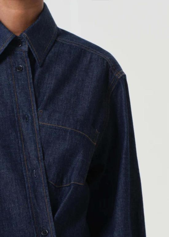  에이골디 데님 셔츠 아골데 케일린 셔츠 - AGOLDE