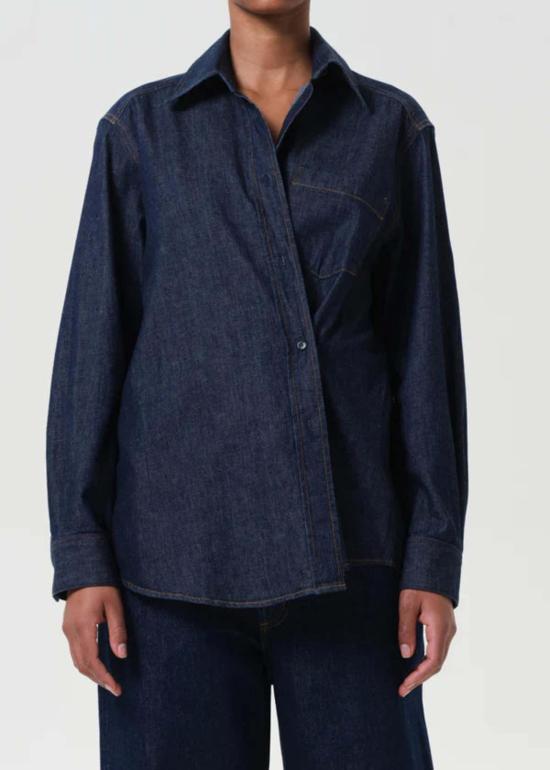  에이골디 데님 셔츠 아골데 케일린 셔츠