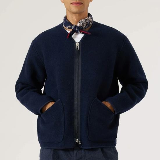  유니버셜웍스 자켓 유니버설 웍스 지퍼 라이너 재킷