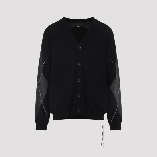25FW 마스터마인드 스웨터 MW25S15KN003 100 BLACK - MASTERMIND