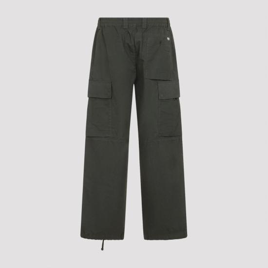 25FW 씨피 컴퍼니 마이크로랩스 박시 카고 팬츠 19CMPA066A 110324G 978 DARK SHADOW GREEN - C.P. COMPANY