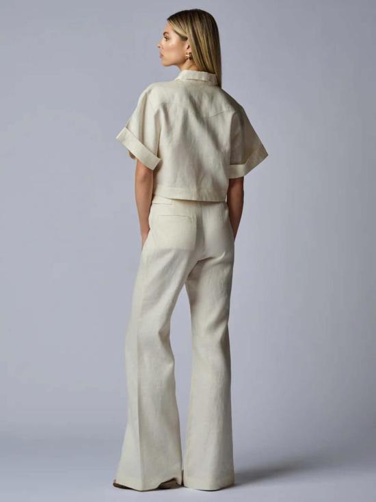  헤브론 스트레이트 팬츠 칼린 팬츠 아이보리 - HEVRON