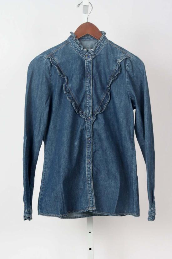  닐리로탄 데님 셔츠 닐리 로탄 마르셀라 셔츠