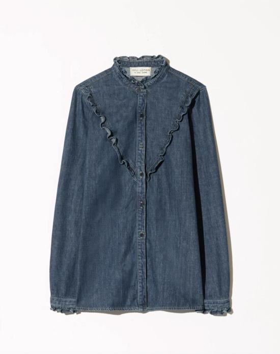  닐리로탄 데님 셔츠 닐리 로탄 마르셀라 셔츠 - NILI LOTAN