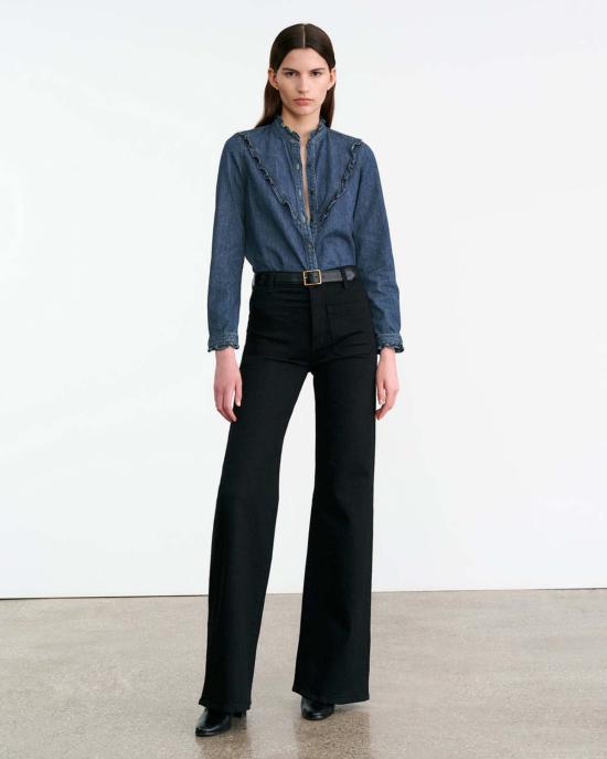  닐리로탄 데님 셔츠 닐리 로탄 마르셀라 셔츠 - NILI LOTAN