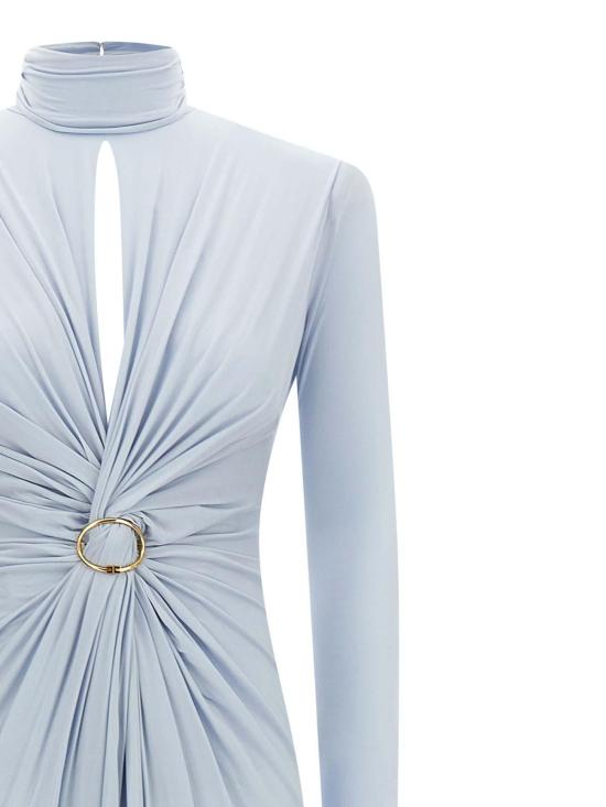  엘리자베타프랜치 롱 원피스 ABR0656E2EA7 Light Blue - ELISABETTA FRANCHI