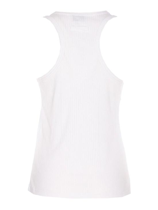 25FW 장 폴 고티에 민소매 티셔츠 TO375J01401 White - JEAN PAUL GAULTIER