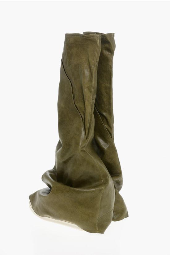  릭 오웬스 부츠 DU02D2815 SCF 8511 Green - RICK OWENS