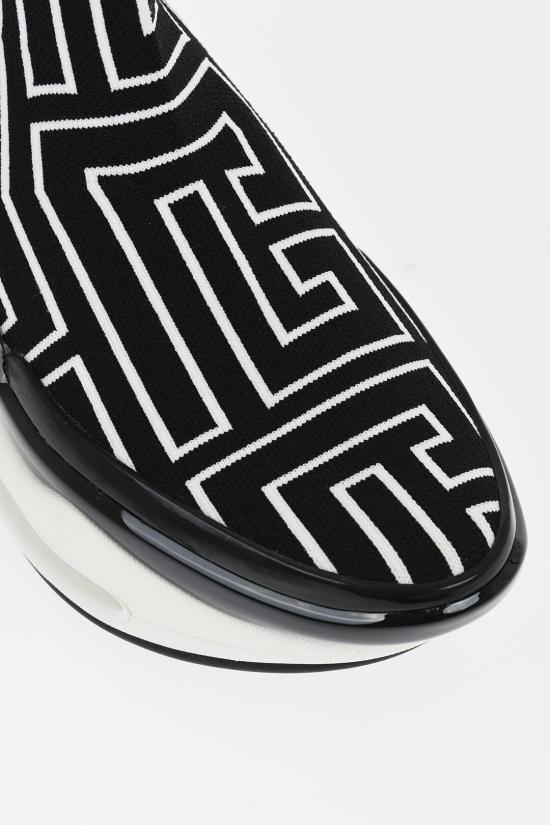  발망 뮬/슬리퍼 XN0VJ684TKXGEAB Black White - BALMAIN