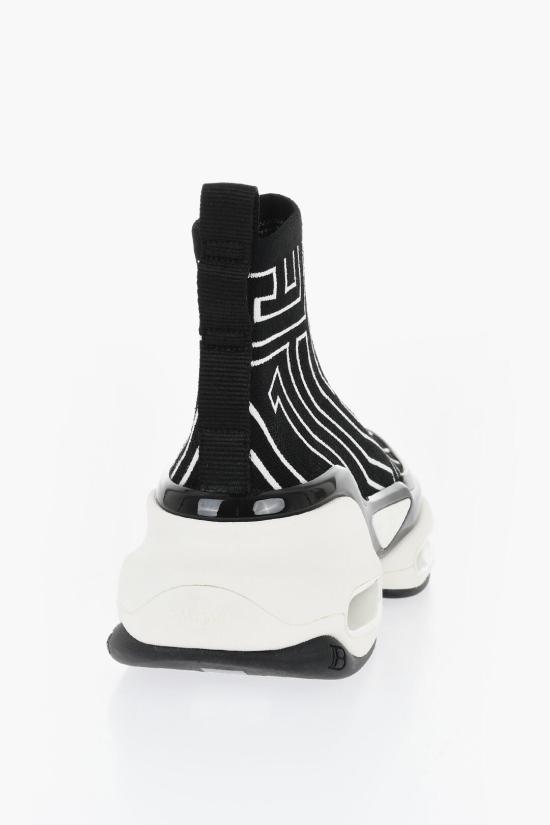  발망 뮬/슬리퍼 XN0VJ684TKXGEAB Black White - BALMAIN