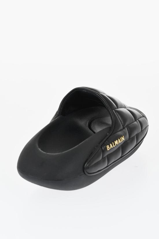  발망 뮬/슬리퍼 XN0VL699LWCHINA0PA Black - BALMAIN