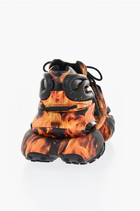  발망 뮬/슬리퍼 AM0VJ309KOCKEFB Arancio Nero - BALMAIN