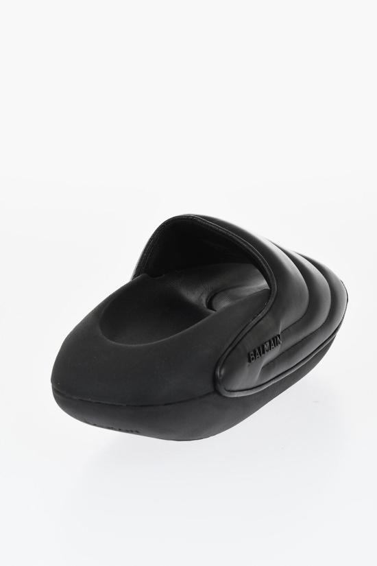  발망 뮬/슬리퍼 XM0VL299LPQP0PA Black - BALMAIN