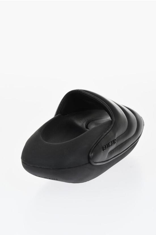  발망 뮬/슬리퍼 XM0VL299LPQP0PA Black - BALMAIN