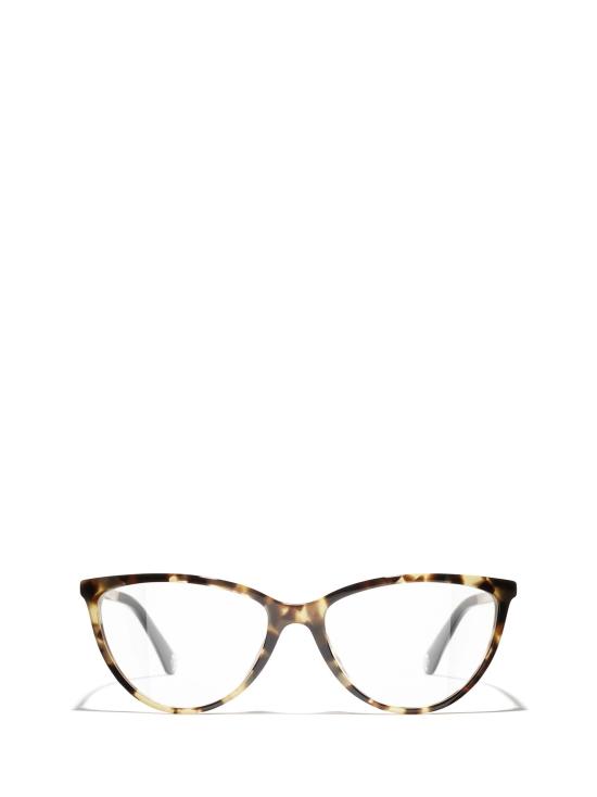26FW 샤넬 안경 CH3470U 1770 HAVANA YELLOW SPOTTED