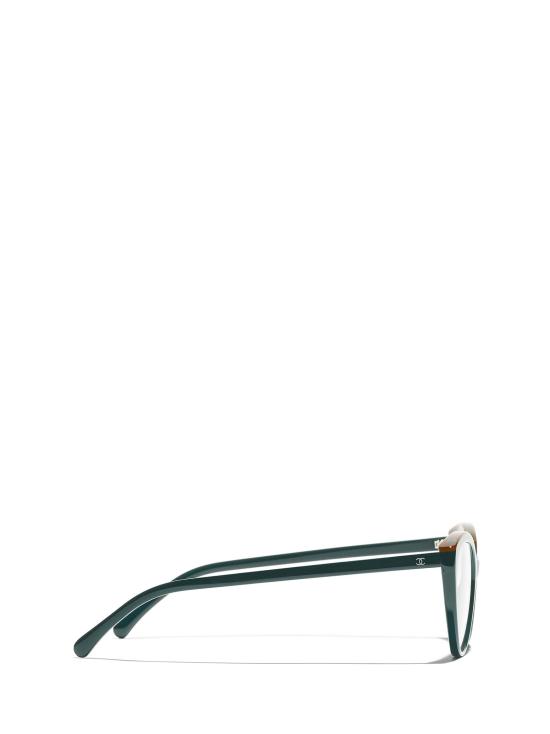 26FW 샤넬 안경 CH3393 1795 GREEN - CHANEL