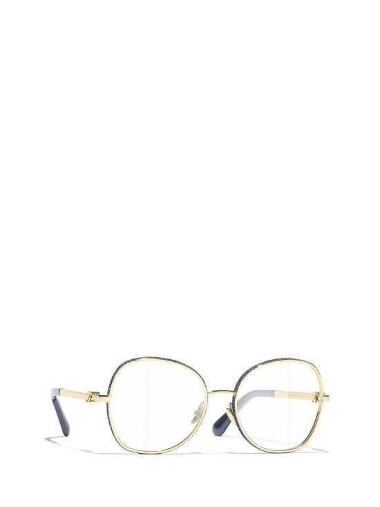 26FW 샤넬 안경 CH2218 C125 GOLD - CHANEL