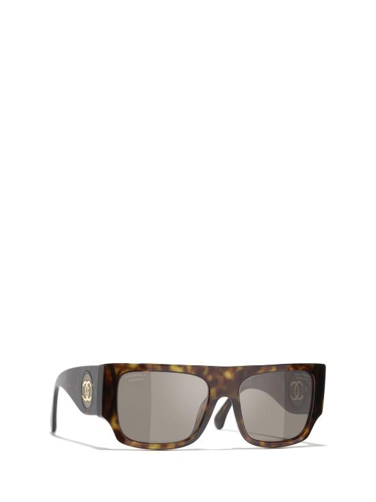 26FW 샤넬 선글라스 CH5549 C71483 DARK HAVANA - CHANEL