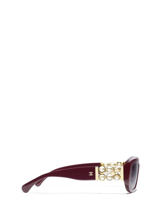 26FW 샤넬 선글라스 CH5542 1802S1 BURGUNDY - CHANEL