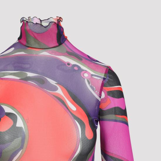 25FW 푸찌 롱 원피스 5UJI26 5U839 017 MULTICOLOR - PUCCI