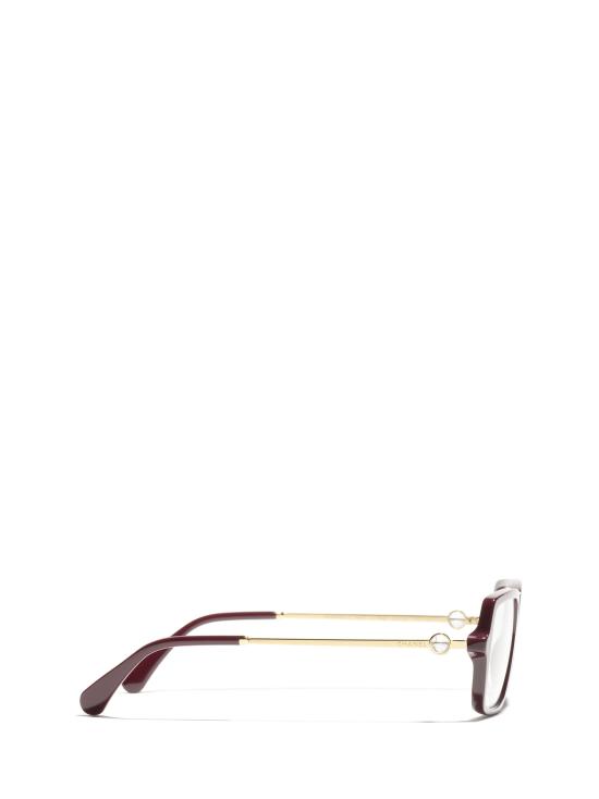 26FW 샤넬 안경 CH3487 1802 RED - CHANEL