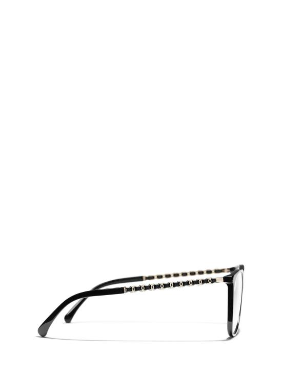 26FW 샤넬 안경 CH3408Q C622 BLACK - CHANEL