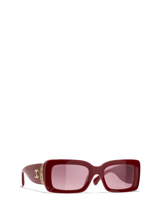 26FW 샤넬 선글라스 CH5534 1792S1 BROWNY RED - CHANEL