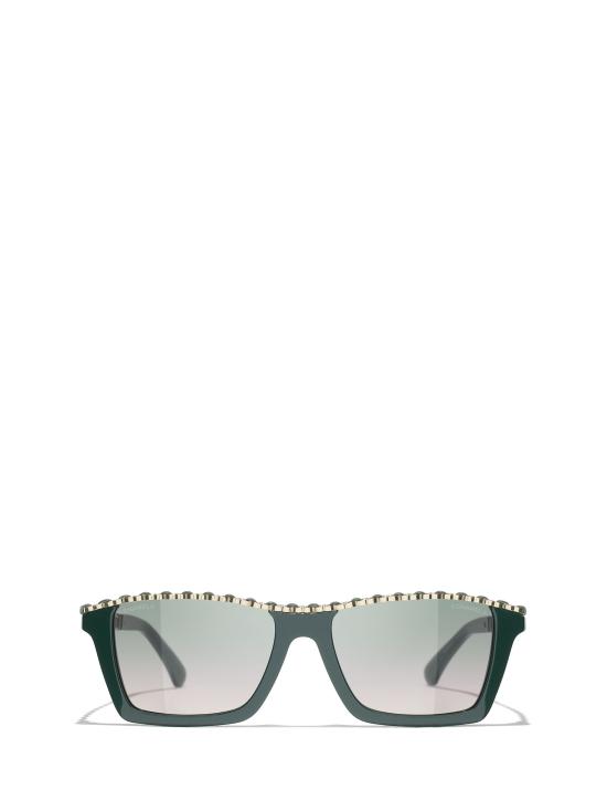 26FW 샤넬 선글라스 CH5548Q 1459S3 GREEN VENDOME
