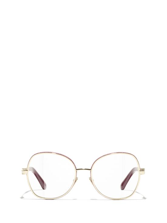 26FW 샤넬 안경 CH2218 C418 PALE GOLD