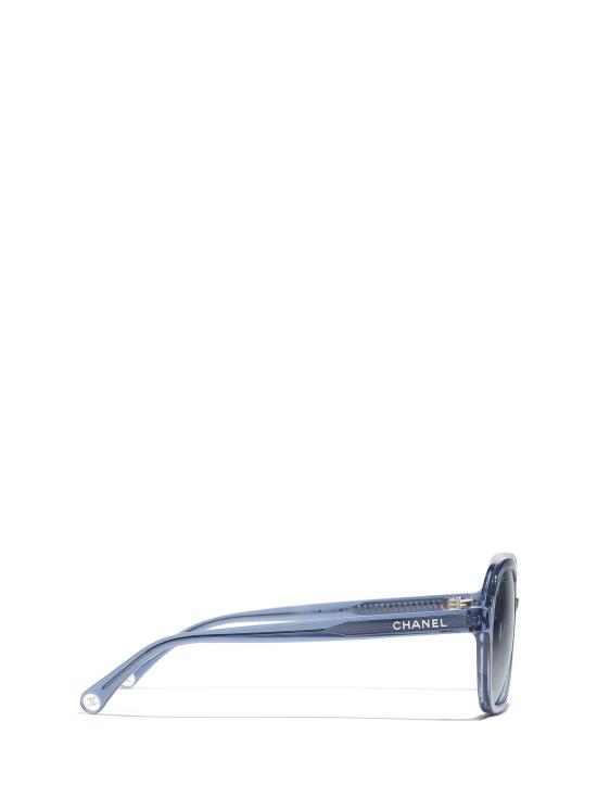 26FW 샤넬 선글라스 CH5552U 180956 CRYSTAL BLUE - CHANEL